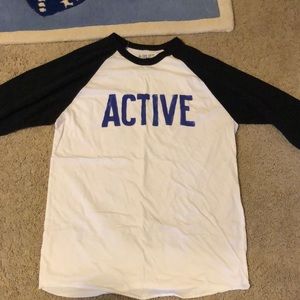 Active Ride Shop Baseball Tee Large